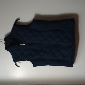 Jane Ashley Winter vest navy